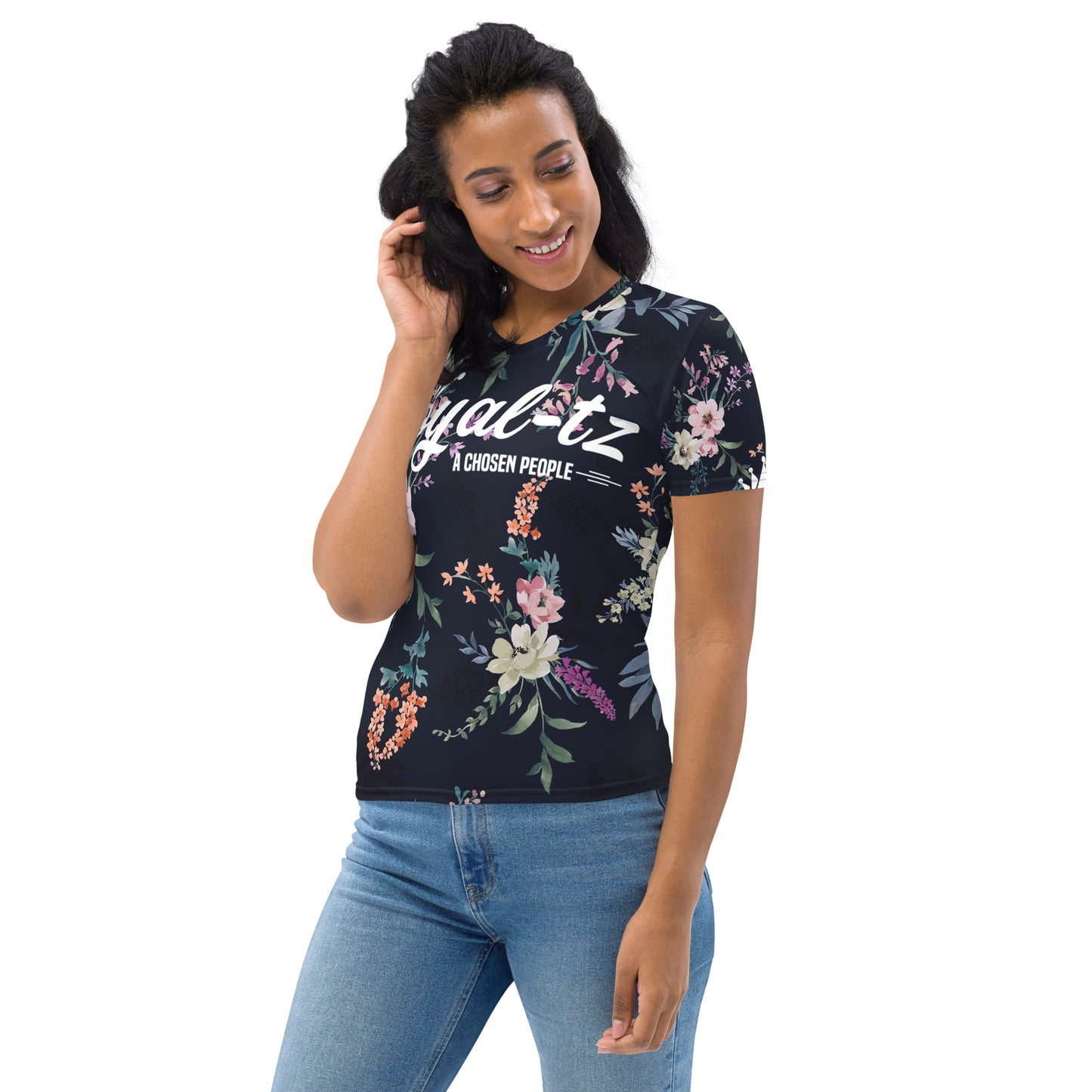 Royal-tz Women's Florial Print T-shirt