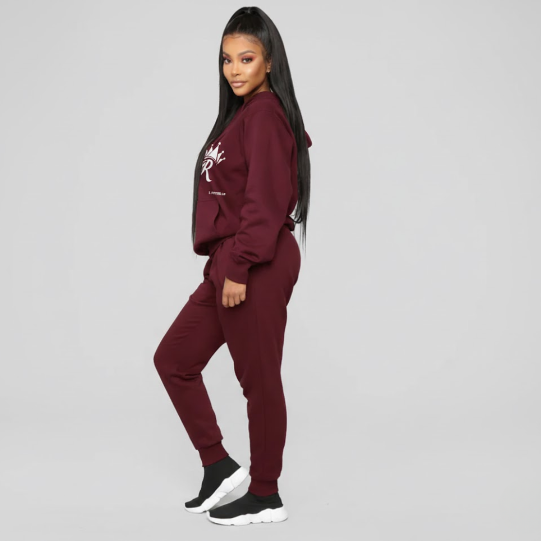 Royal-tz Burgundy  Hoodie