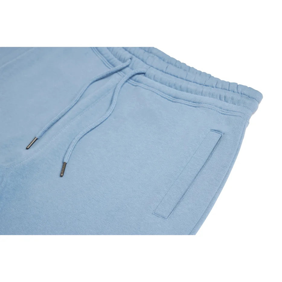 Royal-tz Cloudy Blue Organic Cotton Sweatpants