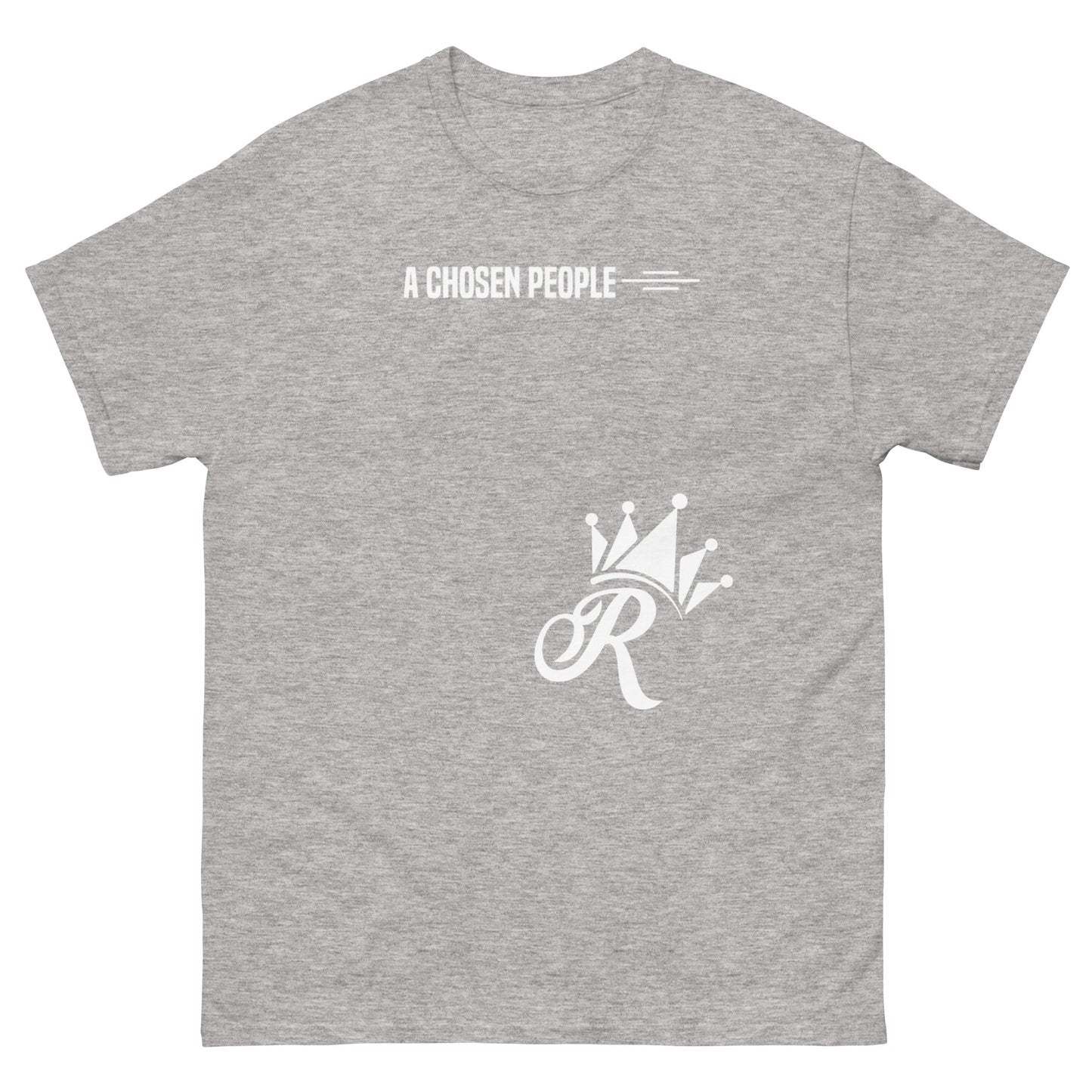 Royal-tz Men's classic grey tee