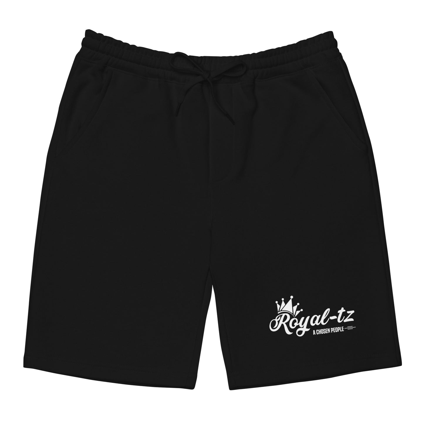 Royal-tz Men's fleece shorts- Black