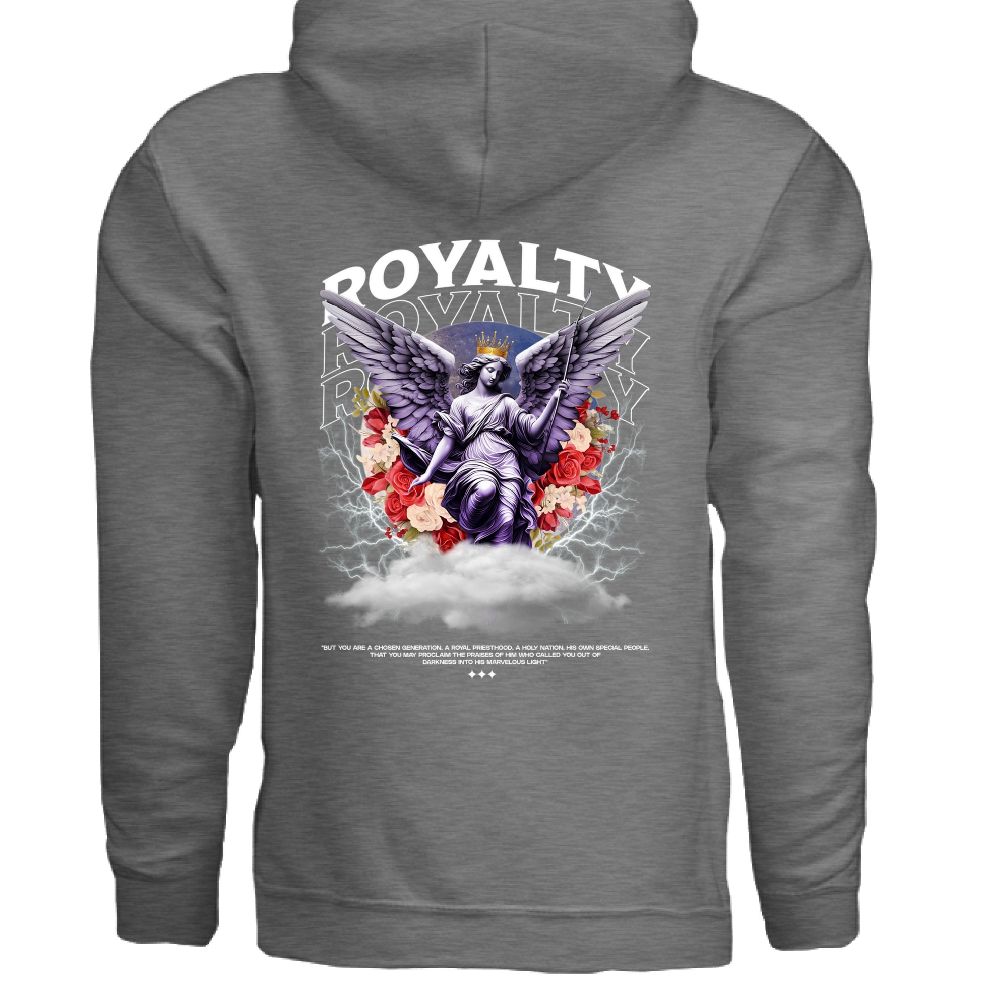 GRAPHITE HEATHER - BACK