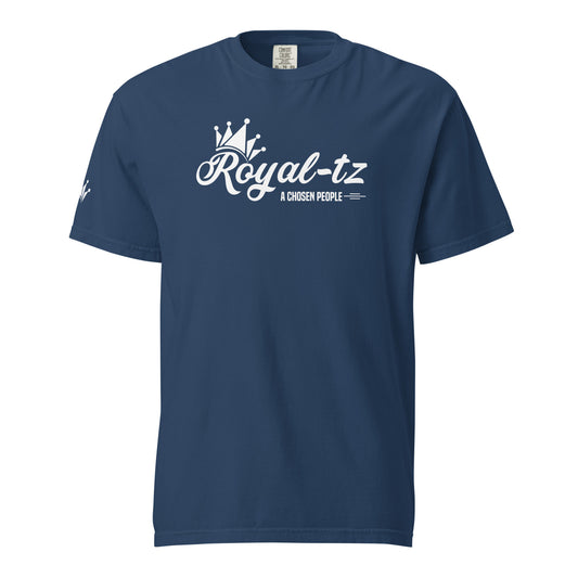 Royal-tz Navy Blue heavyweight t-shirt