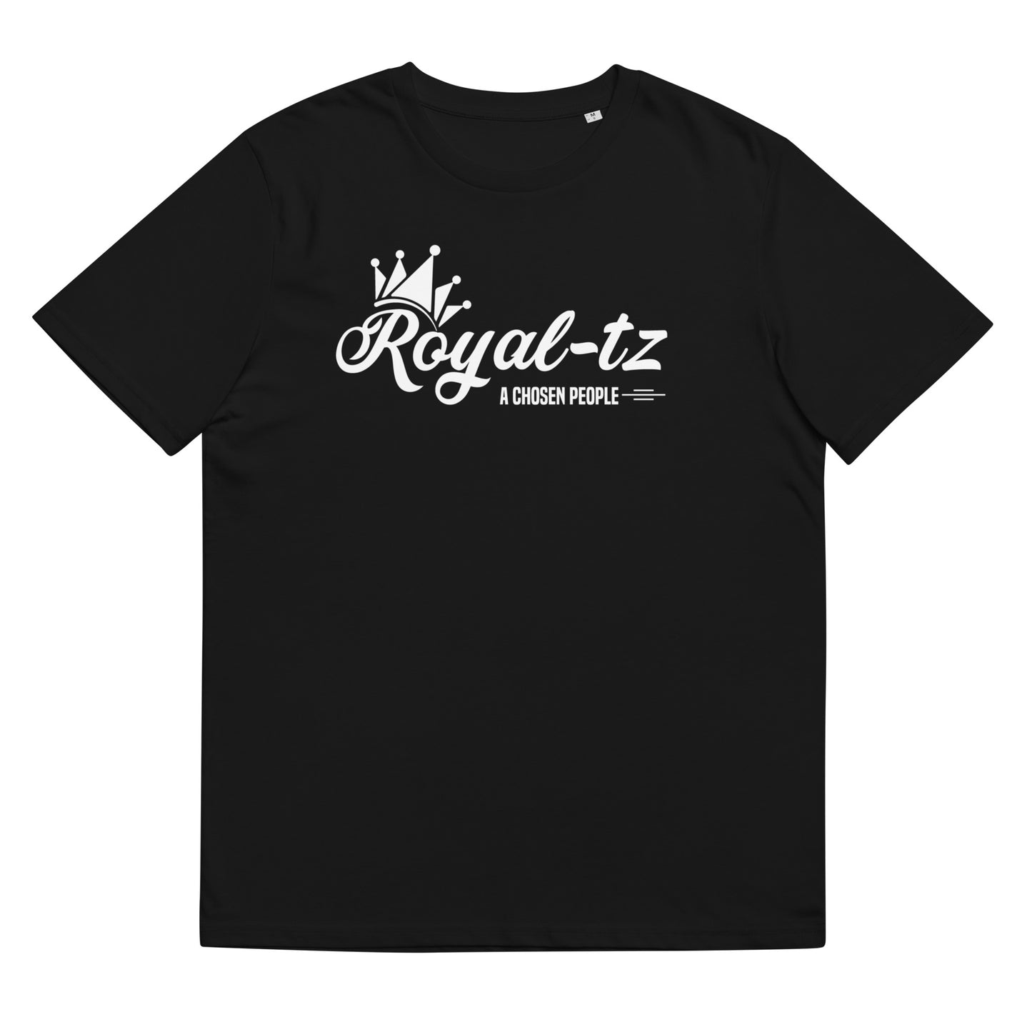 Royal-tz Men organic cotton Black t-shirt