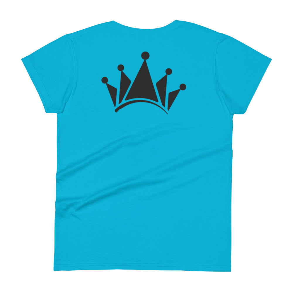 Royal-tz Classic Women's Sky Blue short sleeve t-shirt