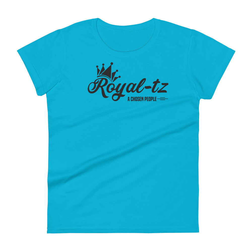 Royal-tz Classic Women's Sky Blue short sleeve t-shirt